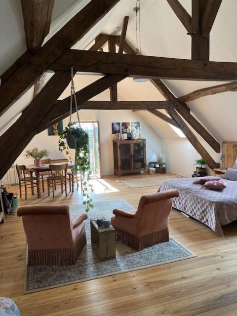 Chambres D'Hotes Domaine Les Grands Perons Herisson Экстерьер фото